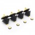 VIABLUE QTC BLACK Spikes Black (Set x4)