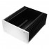 Aluminium Case with Heatsink 311x260x120mm Silver Front Panel