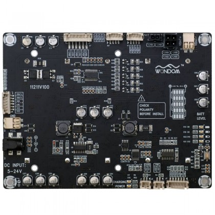 Module battery discharge load manager with protections wondom