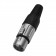 MONACOR XLR-804/J Female 4 Poles XLR Connector Ø9mm