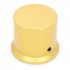 Aluminum Button D Shaft 30x25mm Ø6mm Gold