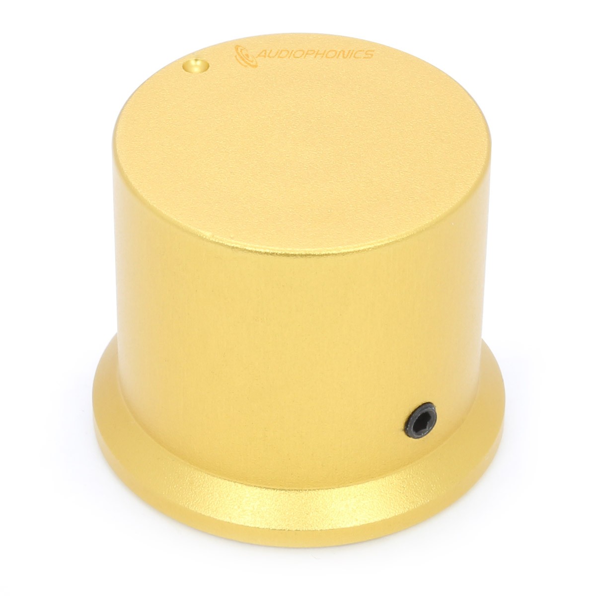 Aluminum Button D Shaft 30x25mm Ø6mm Gold