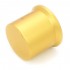 Aluminum Button D Shaft 30x25mm Ø6mm Gold