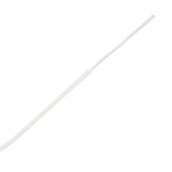 MUNDORF MCONNECT SGW105W Câble Argent/Or Isolé PTFE Blanc 0.5mm