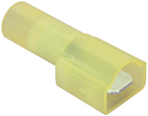 Cosse mâle isolée Nylon 3 - 5mm² (set x10)