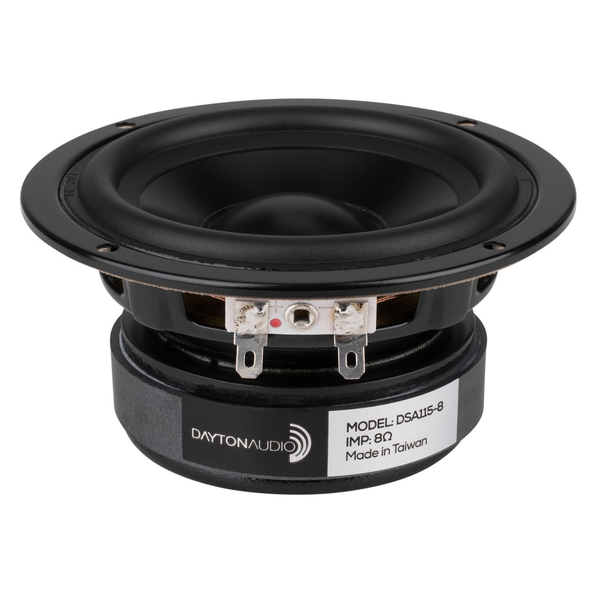 DAYTON AUDIO DSA115-8 Speaker Driver Woofer / Midbass Aluminium 35W 8 Ohm 86dB 63Hz - 11kHz Ø10.2cm