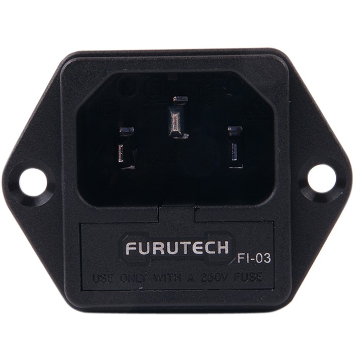 FURUTECH FI-03 (R) Rhodium plated IEC Inlet fuse 5x20mm