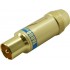 YARBO CT-204G Male Coaxial Antenna Connector Gold Plated Ø8.5mm