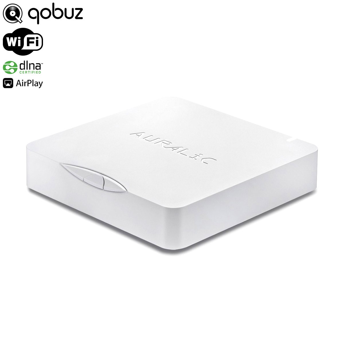 AURALiC ARIES MINI HiFi Streamer ES9018K2M DAC WiFi DLNA AirPlay 32bit 384Khz White