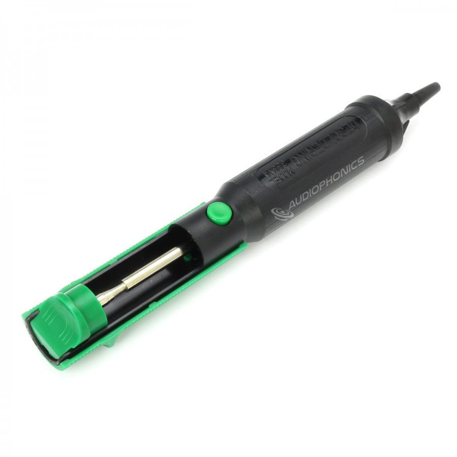 Desoldering Pump with Spare Tips Audiophonics
