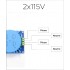 Linear Power supply Module regulated DC +/- LM317T / LM337 1.25V / 18V 0.5A