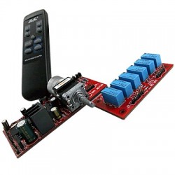 LITE MV06 Passive volume control module Motorized 2 Channels + 5.1