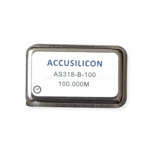 Accusilicon precision crystal oscillator clock