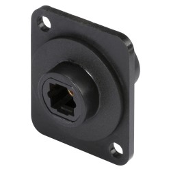 Optical Toslink female to Optical Toslink female Panel Mount