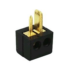 DIN male plug for Speakers Black (Unit)