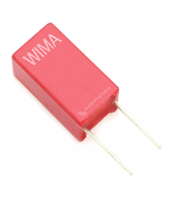 Wima MKS 1uF 63V Film Capacitors - 10 Pack For Audio & Stereo Rebuilds (5mm Pitch)