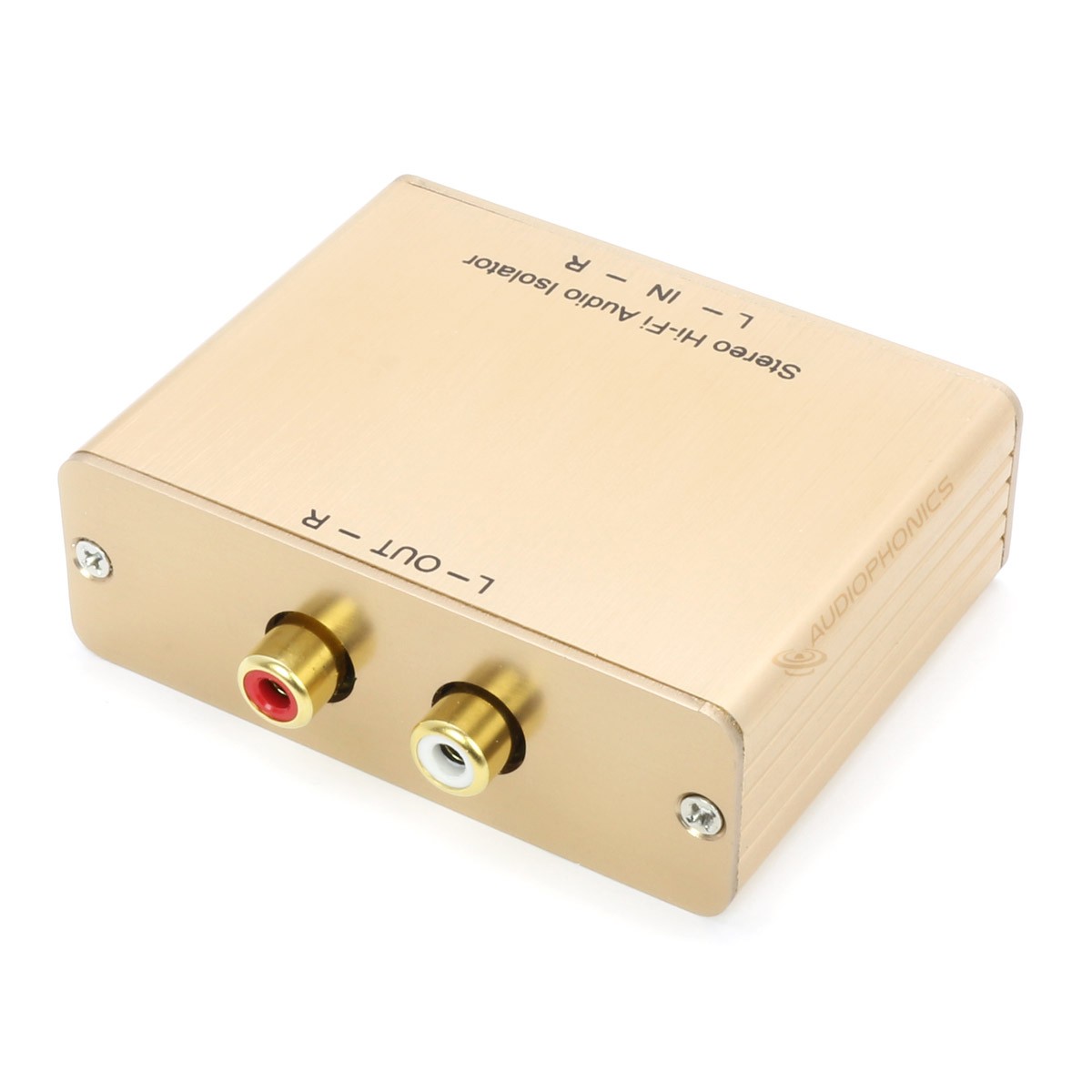 Audio Isolation Transformer Ground Loop RCA