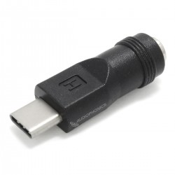 Adaptateur Jack DC 5.5 / 2.5mm Femelle vers USB-C Mâle
