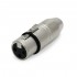 XLR Female to Mini XLR Male Adapter