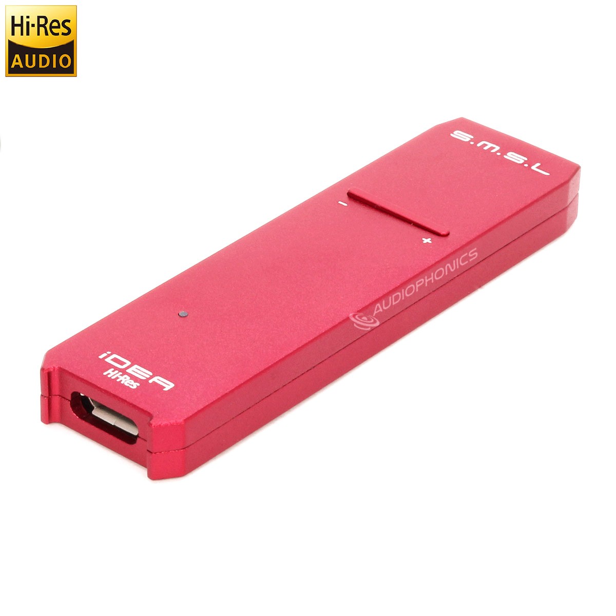 SMSL iDEA DAC USB Amplificateur Casque XMOS U208 ES9018Q2C DSD512 Rouge