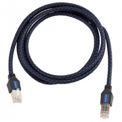 PANGEA PREMIER Câble Ethernet RJ45 Cat7 Cuivre Plaqué Argent Triple Blindage 0.129mm² 0.6m