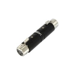 HICON HI-X3X3-FF Adaptateur XLR femelle vers XLR femelle