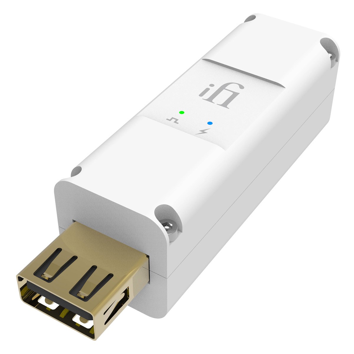 IFI AUDIO IPURIFIER 3 EMI Filter Female USB-B 3.0 to Male USB-A