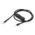 Câble d'Alimentation USB-A Mâle vers USB-C Mâle avec Interrupteur 0.823mm² 18AWG 1m