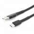Male USB-A to Male USB-C Power Cable with Switch 0.823mm² 18AWG 1m