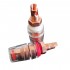 CC RCS Isolated Red Copper Short Binding Post Cryogenic Treatment (Pair)