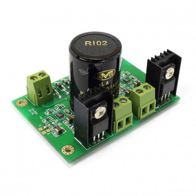 4PCS LT3045 2A Single Power Supply Module Linear RF Regulator Board w/ Heat Sink 