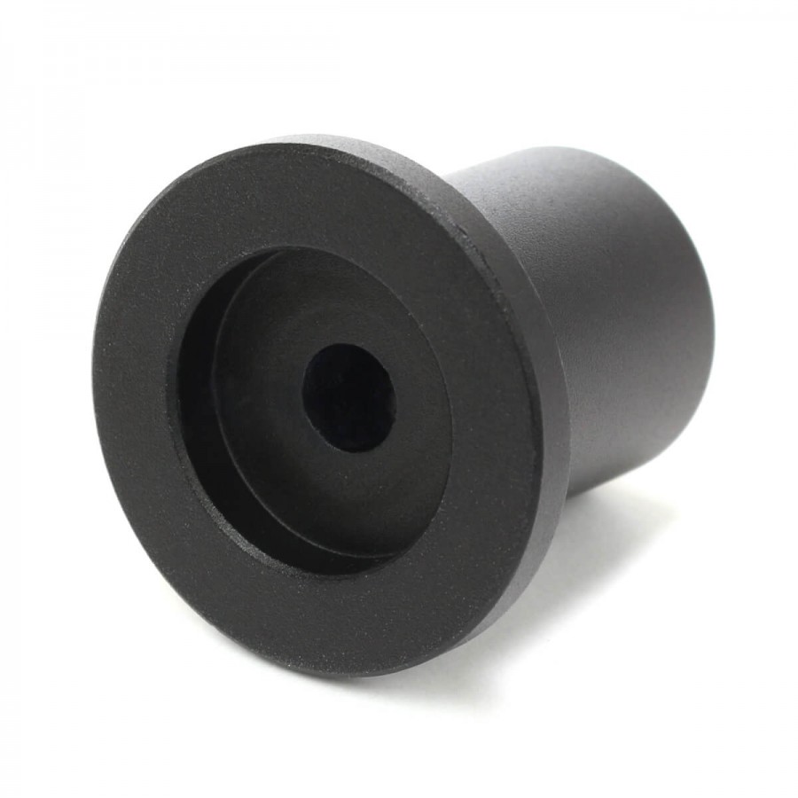 Knob Aluminum D Shaft 30x25x26mm Ø6mm Black Audiophonics