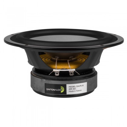 DAYTON AUDIO DA175-8 Haut-Parleur de Grave Aluminium 50W 8 Ohm 35Hz - 10kHz Ø17.8mm