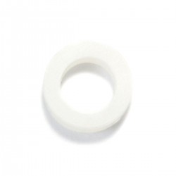 Rondelles Plates Nylon M3 x 1mm Blanc (x10)