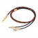 1877PHONO HEMI-X Jack 6.35mm to 2x Mini XLR Headphone Cable OCC Copper Shielding1.5m