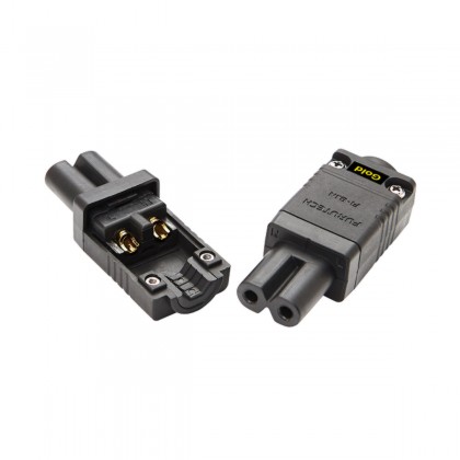 FURUTECH FI-8.1(G) Connecteur IEC C7 Plaqué Or Traitement Alpha Ø10.5mm