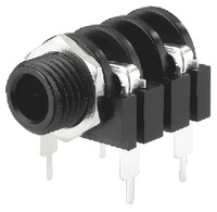 MONACOR MZT-112 - Jack Female Mono 6.35mm for PCB (Unit)