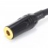 Adapter Cable Male 4 Pins XLR to Female Jack 4.4mm Gold Plated 15cm