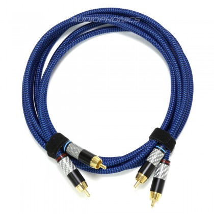 SUMMER HS-2 modulation cable RCA RCA OFC Copper Plated 1.5m