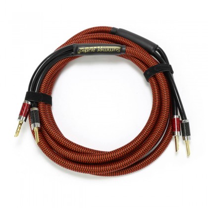 SUMMER HST-6 speaker cables OFC Copper Bananas Gold Plated (pair) 3m