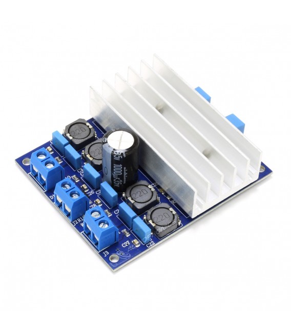 VBESTLIFE Carte Pilote VU Meter Carte D'Amplificateur De VU-Mètre, Amplificateur De Puissance DC