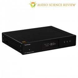 TOPPING D70 Balanced DAC 2x AK4497 XMOS XU208 I2S 32bit 768kHz DSD512 Black