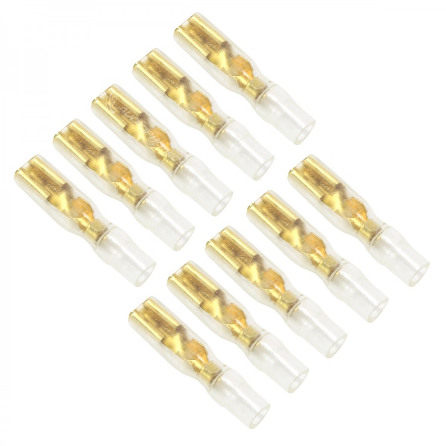 Female Blade Connector 2.8mm Gold Plated Ø2.8mm (Set x10) Audiophonics