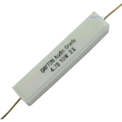 DAYTON AUDIO DNR Precision Ceramic Resistor 10W 0.51 Ohm