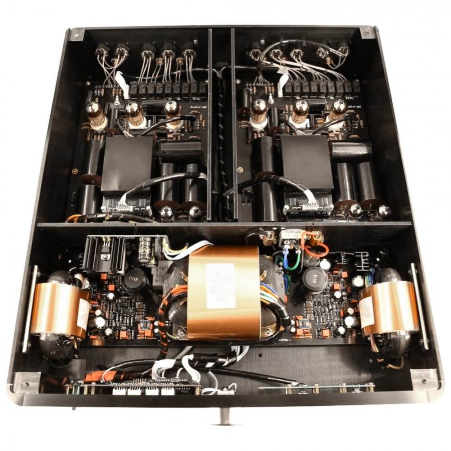 AudioGD Vacuum HE1 XLR balanced tube preamp Audiophonics