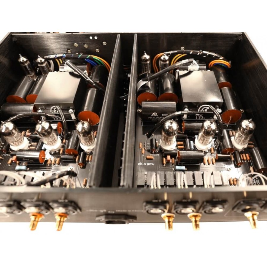 AudioGD Vacuum HE1 XLR balanced tube preamp Audiophonics