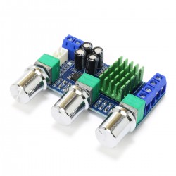 Module Amplificateur TPA3116D2 avec Contrôle de Tonalité 2x25W 8 Ohm