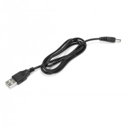 Câble USB-A Mâle vers Jack DC 5.5/2.5mm Mâle 5V 70cm