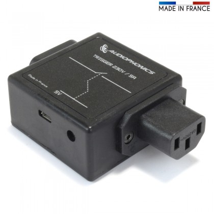 AUDIOPHONICS Trigger Micro USB 5V sur prise IEC Déclencheur d'alimentation