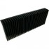 Anodised heat sink heater Black 300x80x40